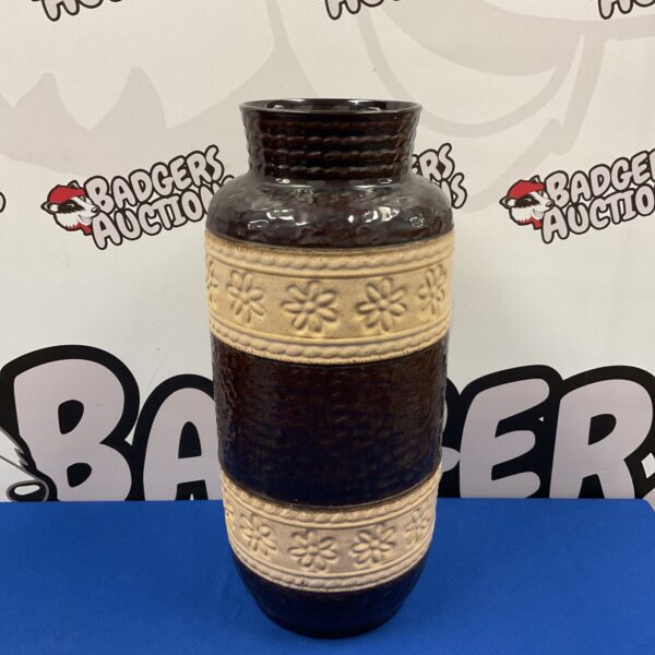 Large mid century 18” west german bay keramik pottery vase