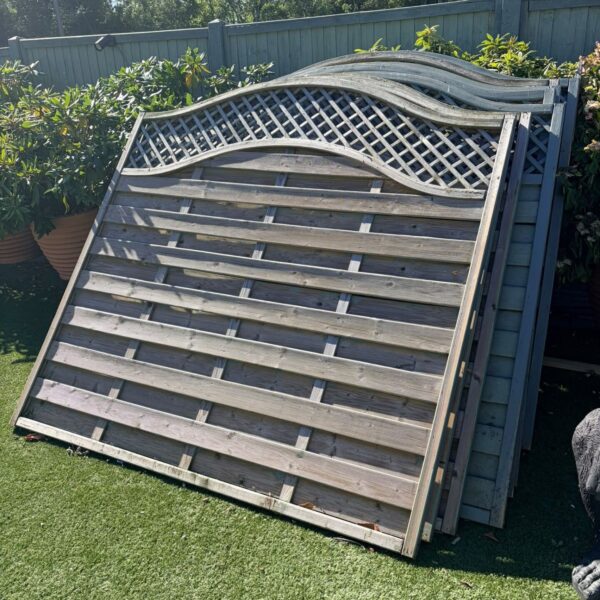 11 fence panels 180cm x 180cm collection from stokenchurch hp14 3tp