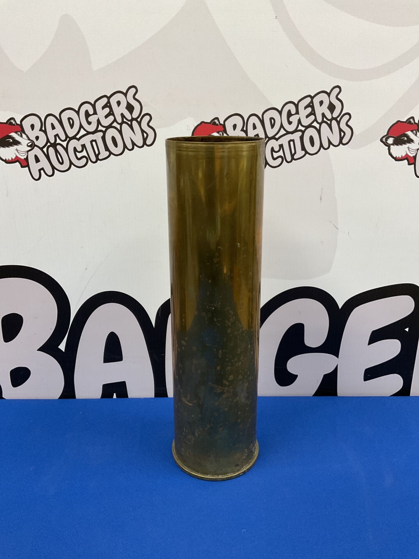 066 Large 1972 dated military cannon shell, 14” tall