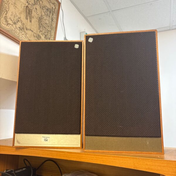 Vintage Mordaunt Short Pageant Series 2 speakers in a home setting.