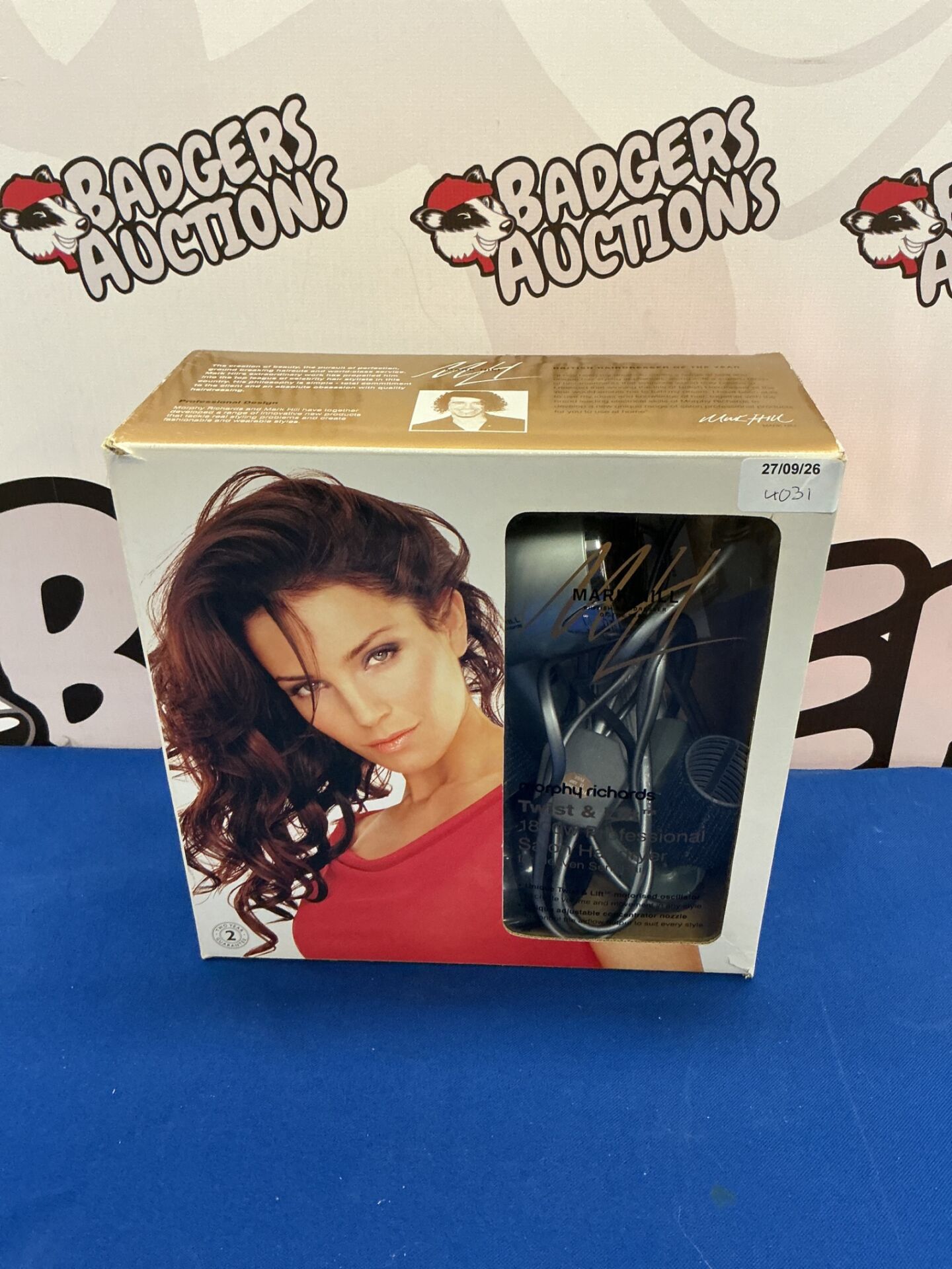 475 Morphy Richards Twist and Lift Professional Salon Hairdryer