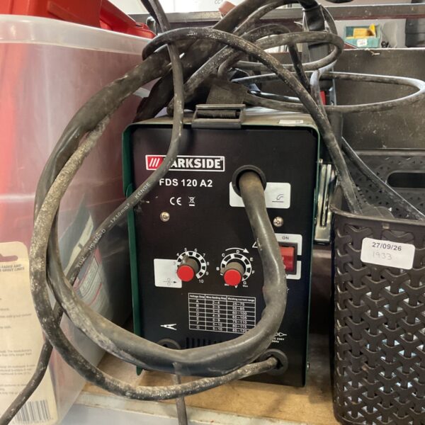 Parkside FDS A2 welder with adjustable settings and carry handle.
