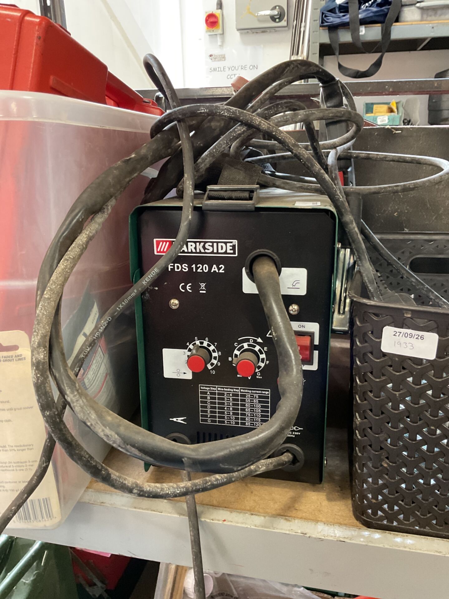 1197 parkside welder working as new unused
