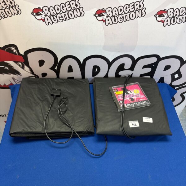 PlayStation Dance UK dance mat and game for retro gaming.