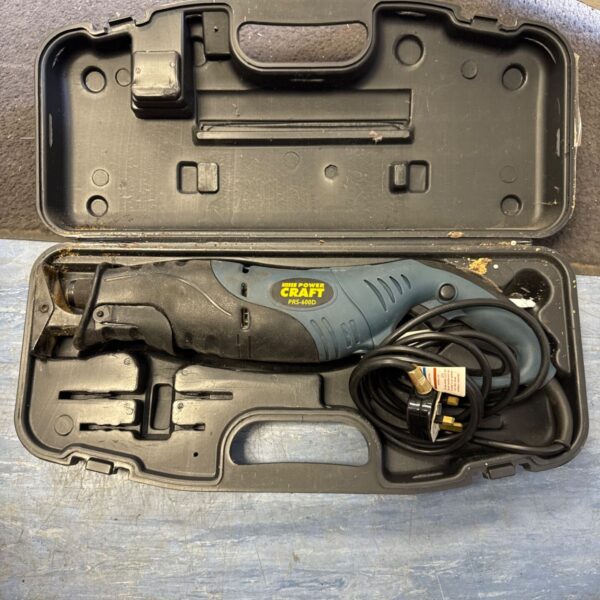Powercraft PRS600D Omni Saw handheld reciprocating power tool.