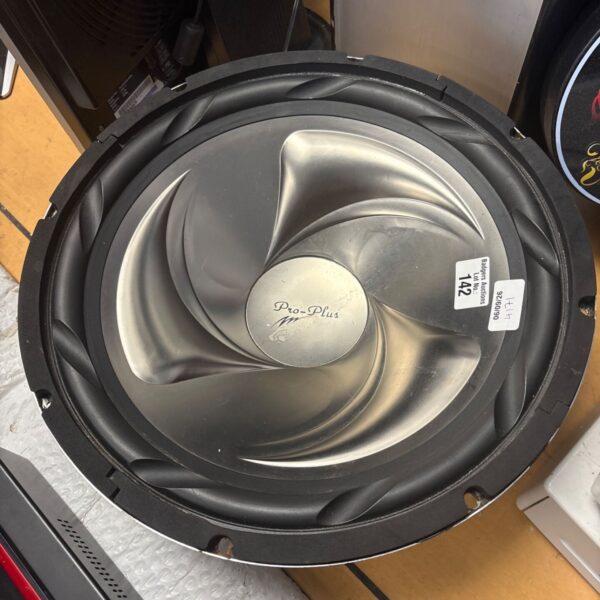 Pro-Plus 12 inch car subwoofer speaker for vehicle audio.
