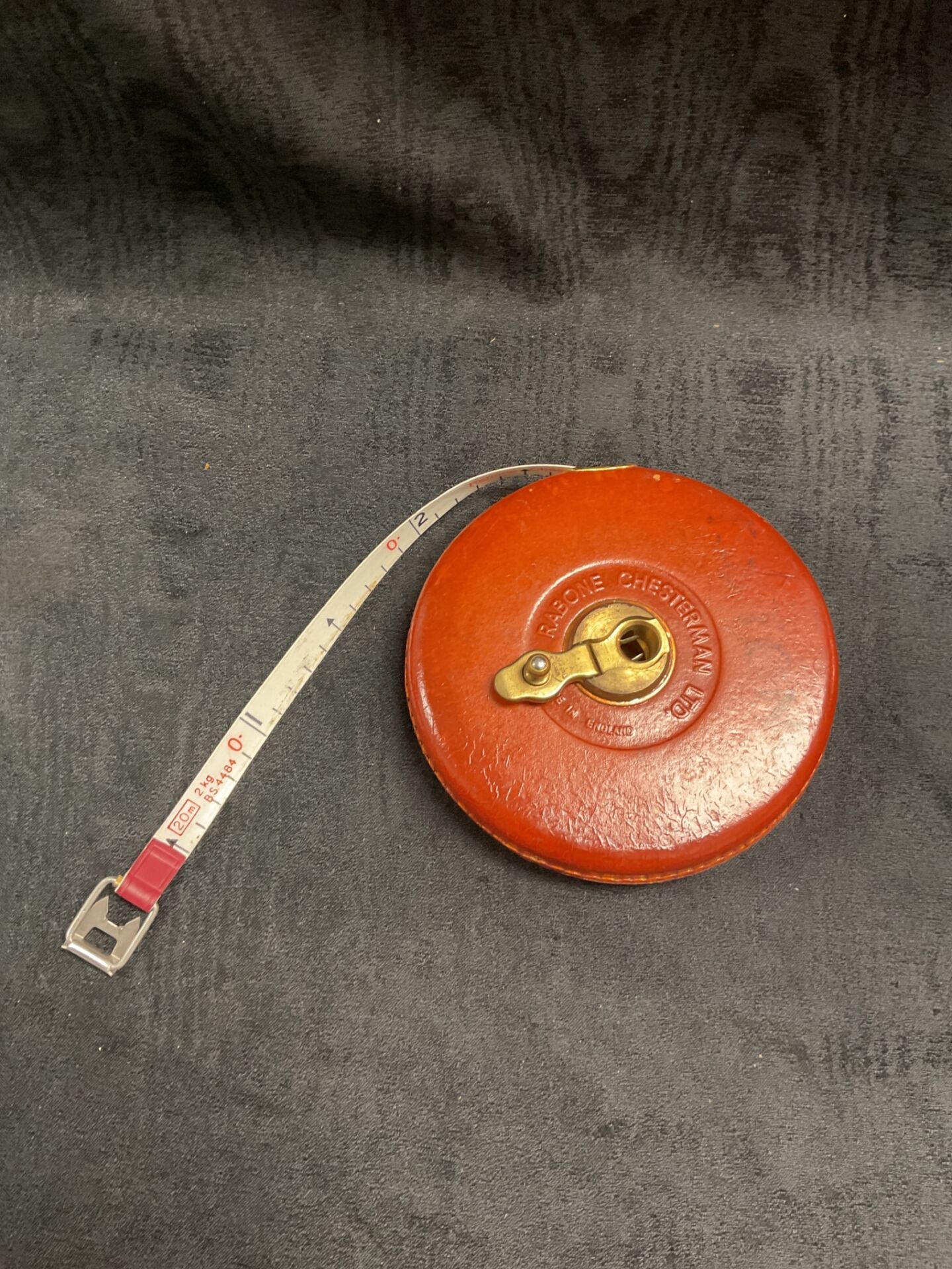 776 Rabone Chesterman leather surveyors Tape Measure