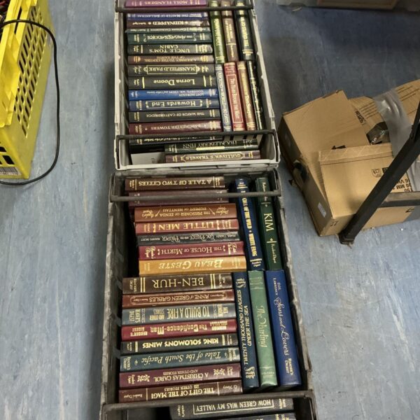 Vintage Readers Digest books in a collection, ideal for collectors.