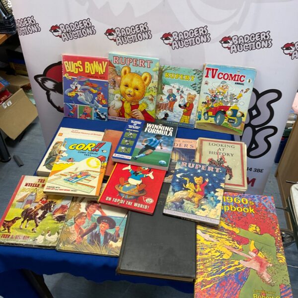 Vintage Rupert Bear annuals from the 1970s, a collectable lot.