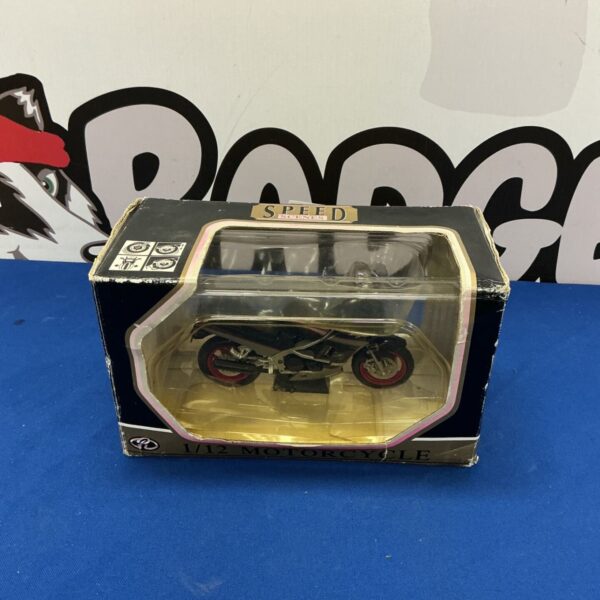 Detailed Speed Scenes diecast motorcycle model for collectors.