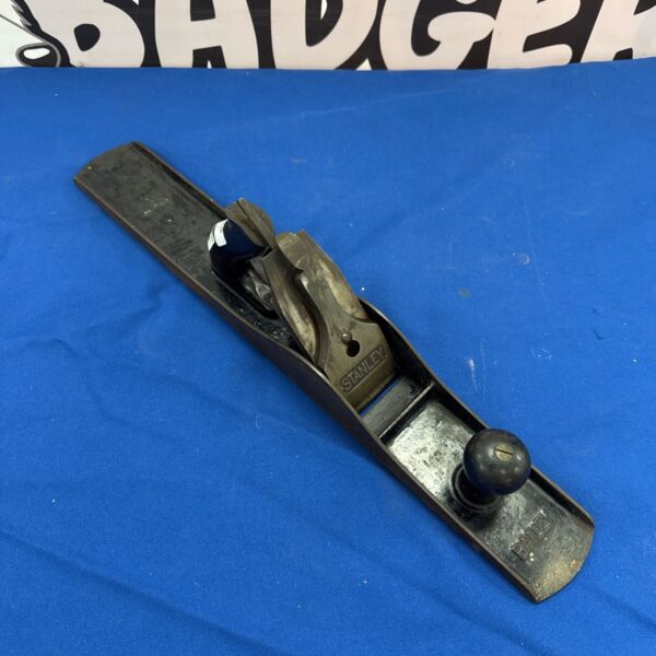 Vintage Stanley Bailey No.7 wood plane for woodworking.