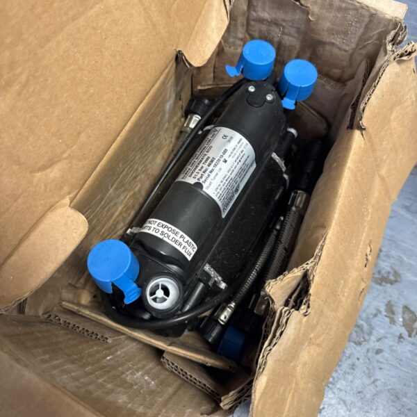 Stuart Turner Showermate Eco shower pump for boosting water pressure.