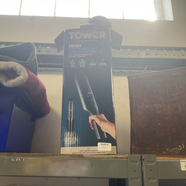 Tower RHH200 handheld vacuum cleaner in used condition.