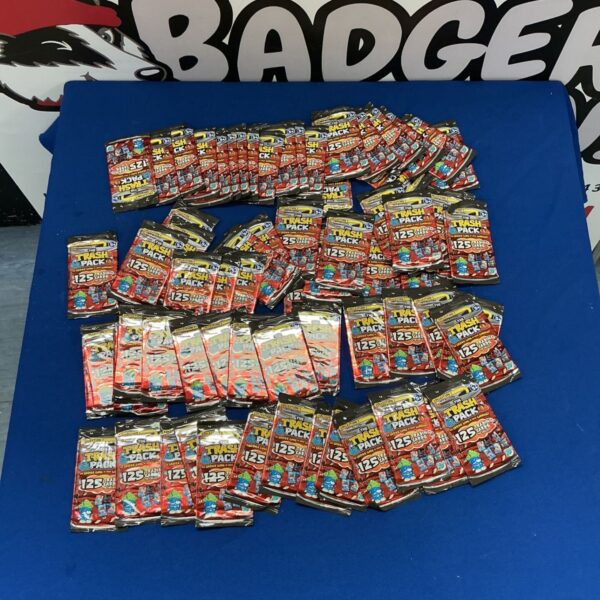 Unopened Trash Pack card packs for collectors of vintage trading cards.
