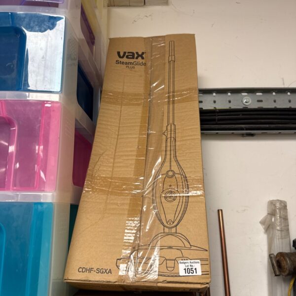 Vax Steamglide Plus steam mop in used condition.