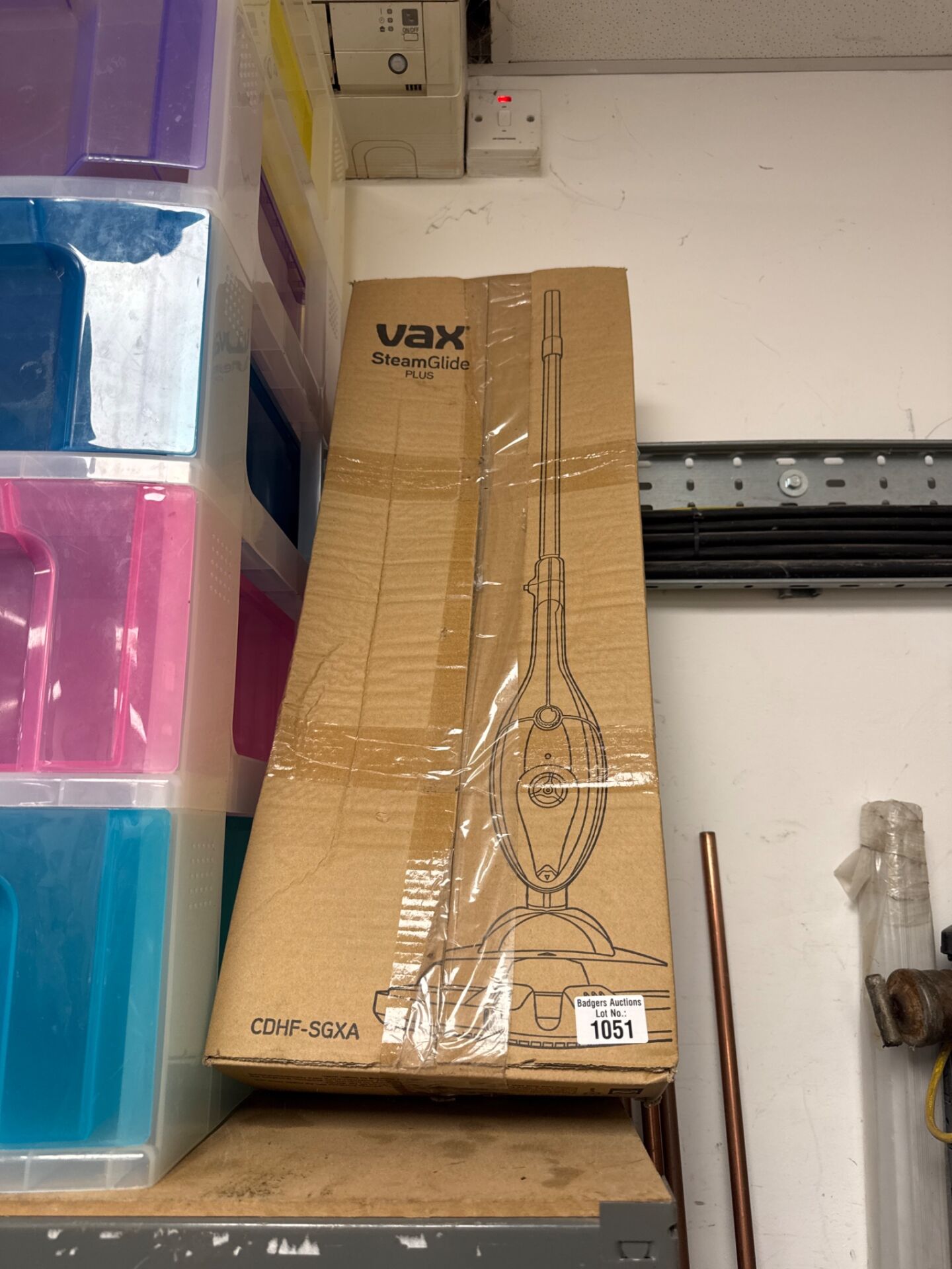1051 Vax steamglide plus steam mop