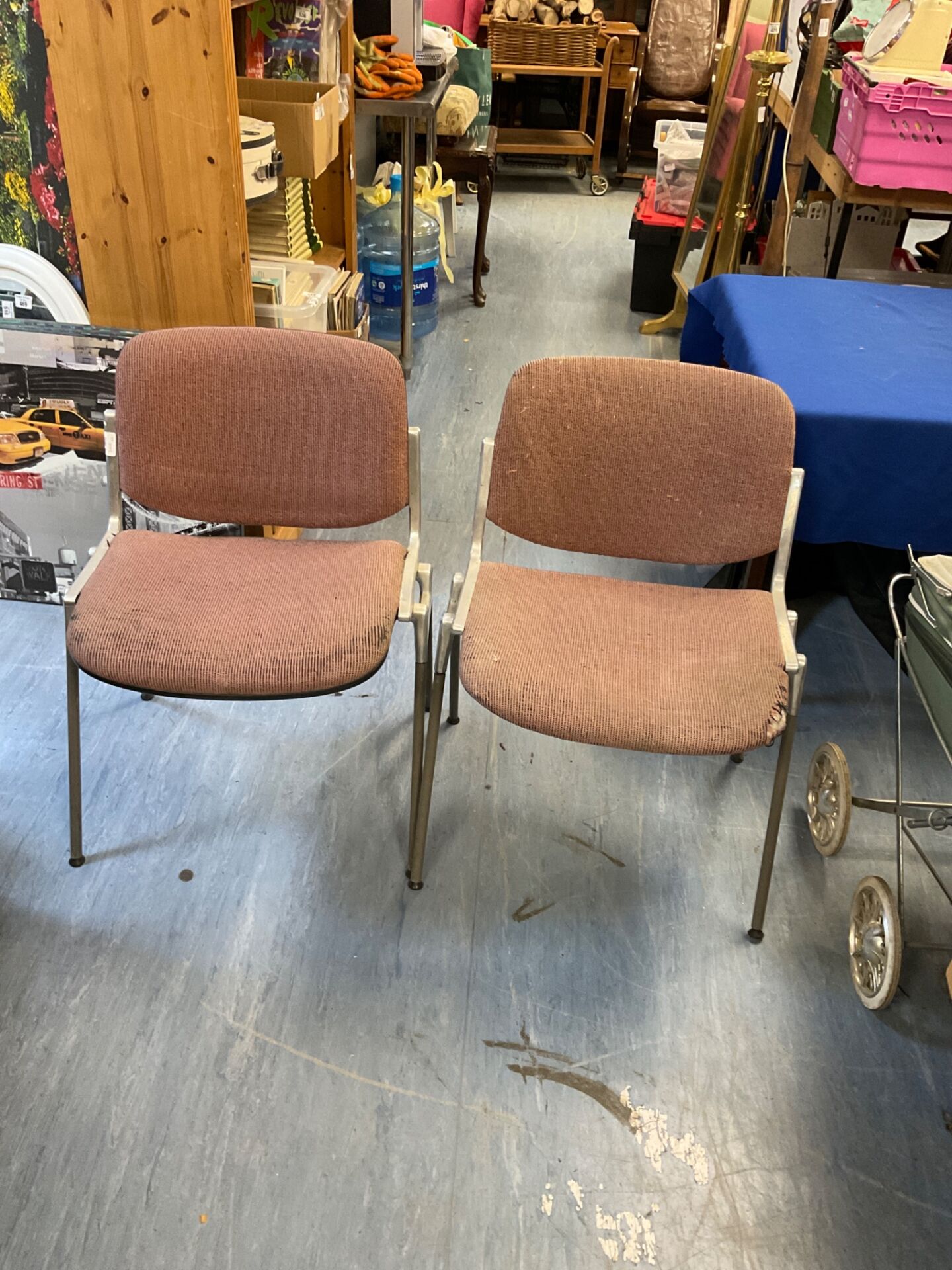 269 Two Anonima Castelli Designer Chairs