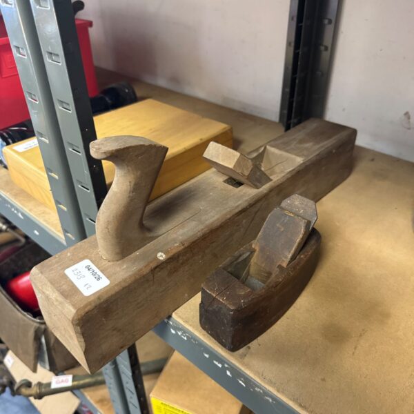 Vintage wood block plane for woodworking and collecting.