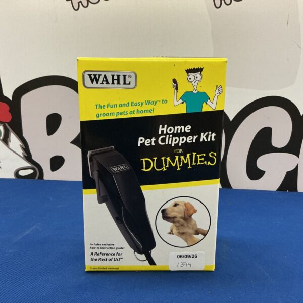 Vintage Wahl pet clipper kit for dummies, ideal for home grooming.