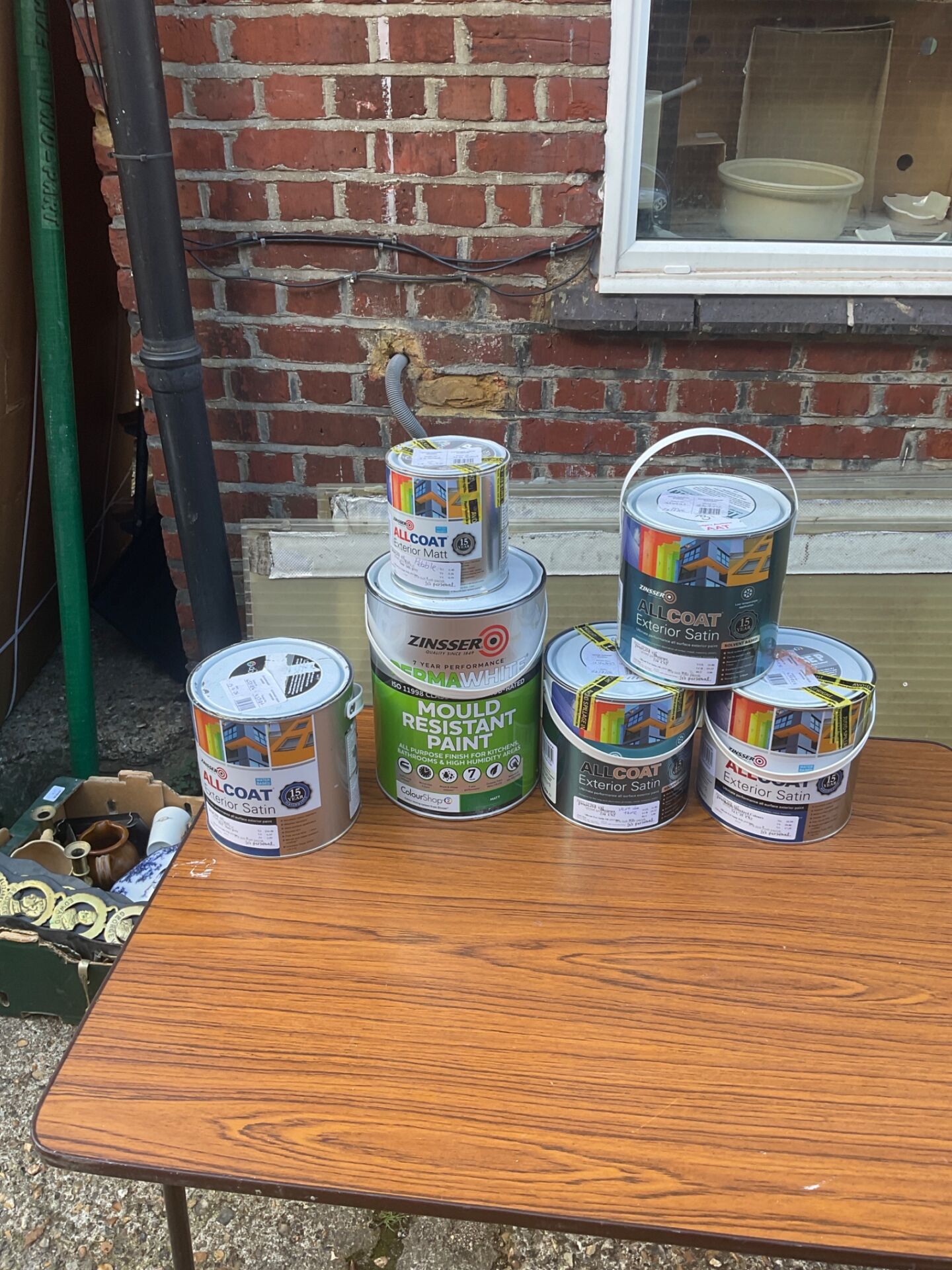 Zibseer allcoat exterior paint assorted colours