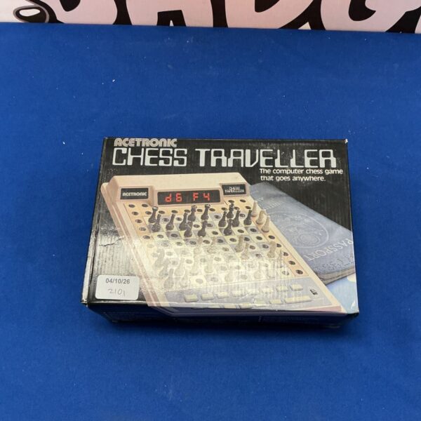 Vintage Acetronic Chess Traveller electronic chess computer.