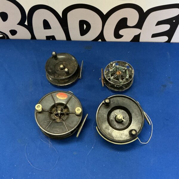 Vintage Allcock Aerialite centrepin reel for sale.