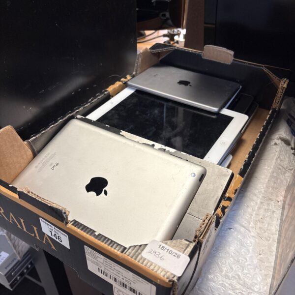 Apple iPad tablet model A1616, showing its front and side.
