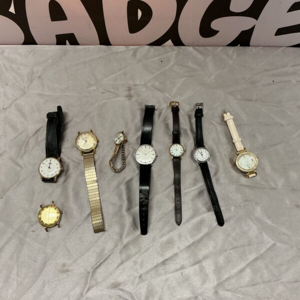 Mixed lot of eight assorted wristwatches including Sekonda and Avia examples