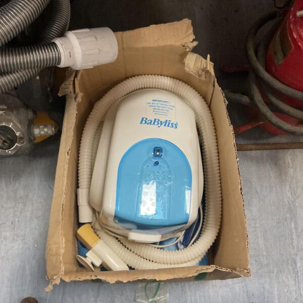 BaByliss Body Benefits bath spa unit with hose and handset in cardboard box