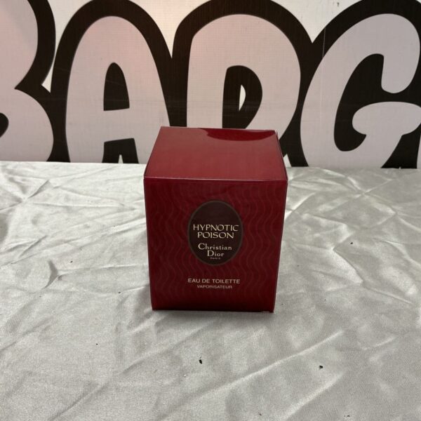 Boxed Christian Dior Hypnotic Poison Eau de Toilette in red packaging