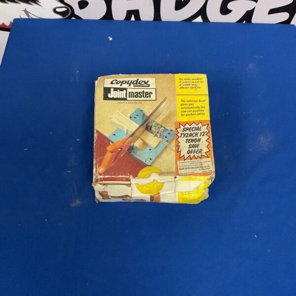 Vintage Copydex Joint Master Mark 2 woodworking tool for accurate joints.