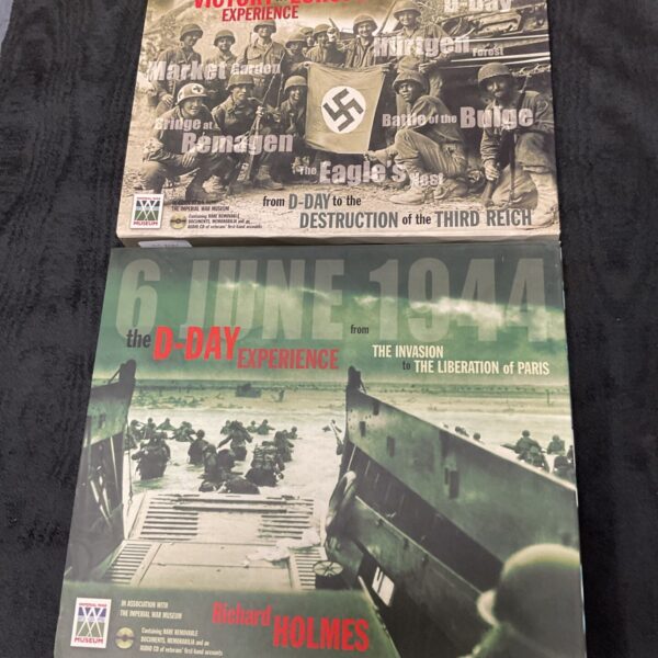 D Day and Victory in Europe DVD set with accompanying book.