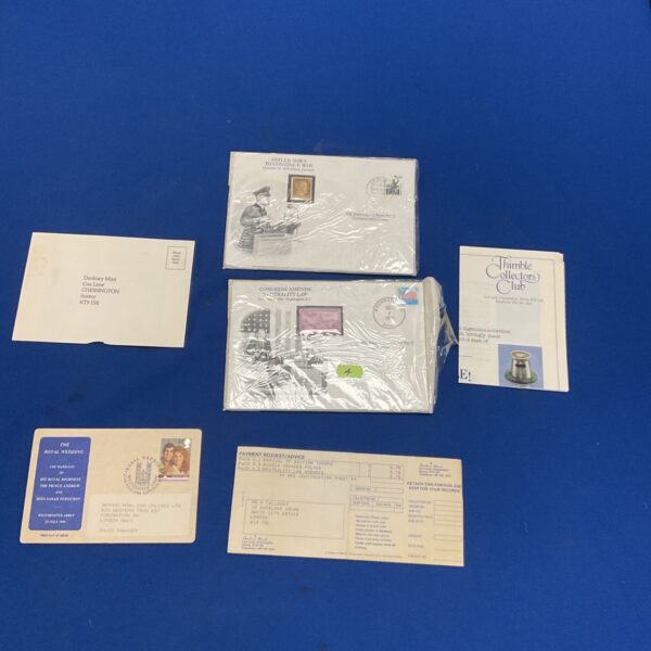 Danbury Mint WWII commemorative covers lot for collectors.
