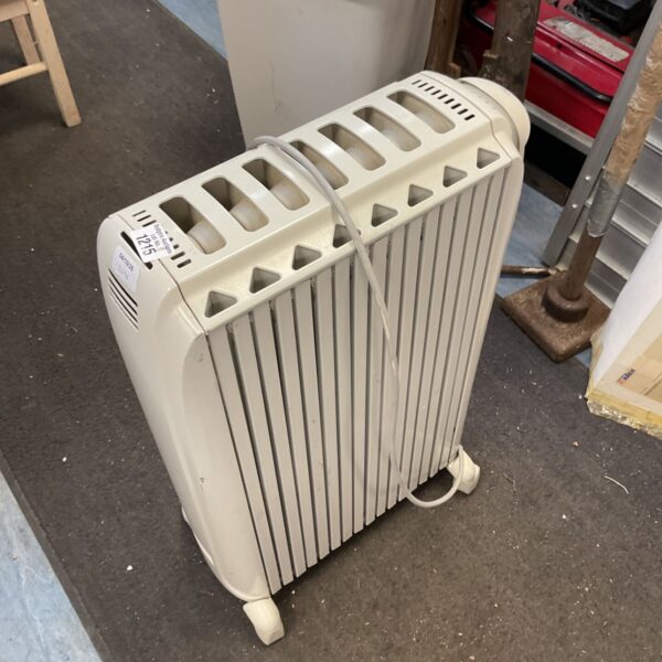 White De'Longhi Dragon 3 oil filled radiator for sale.