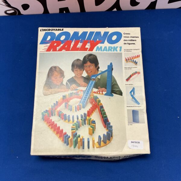 Vintage L’Incroyable Domino Rally Mk1 set with packaging.