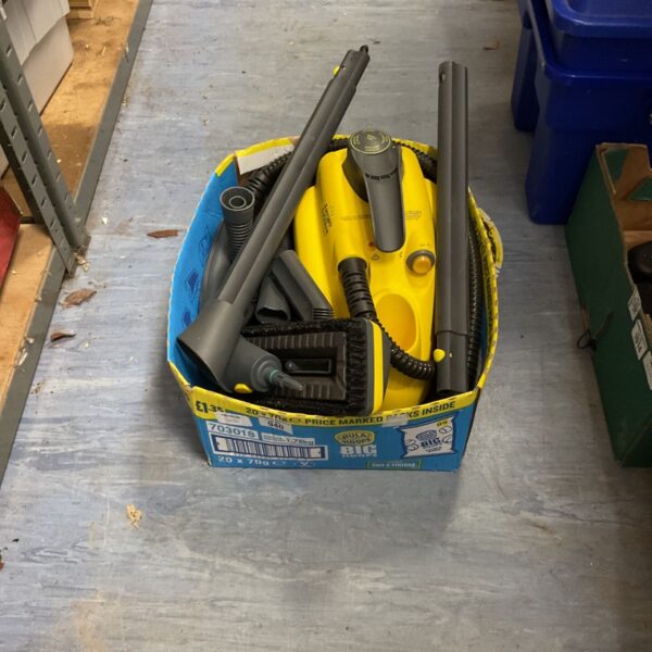 Used Electrolux enviro multi-steamer Z8813 with attachments.