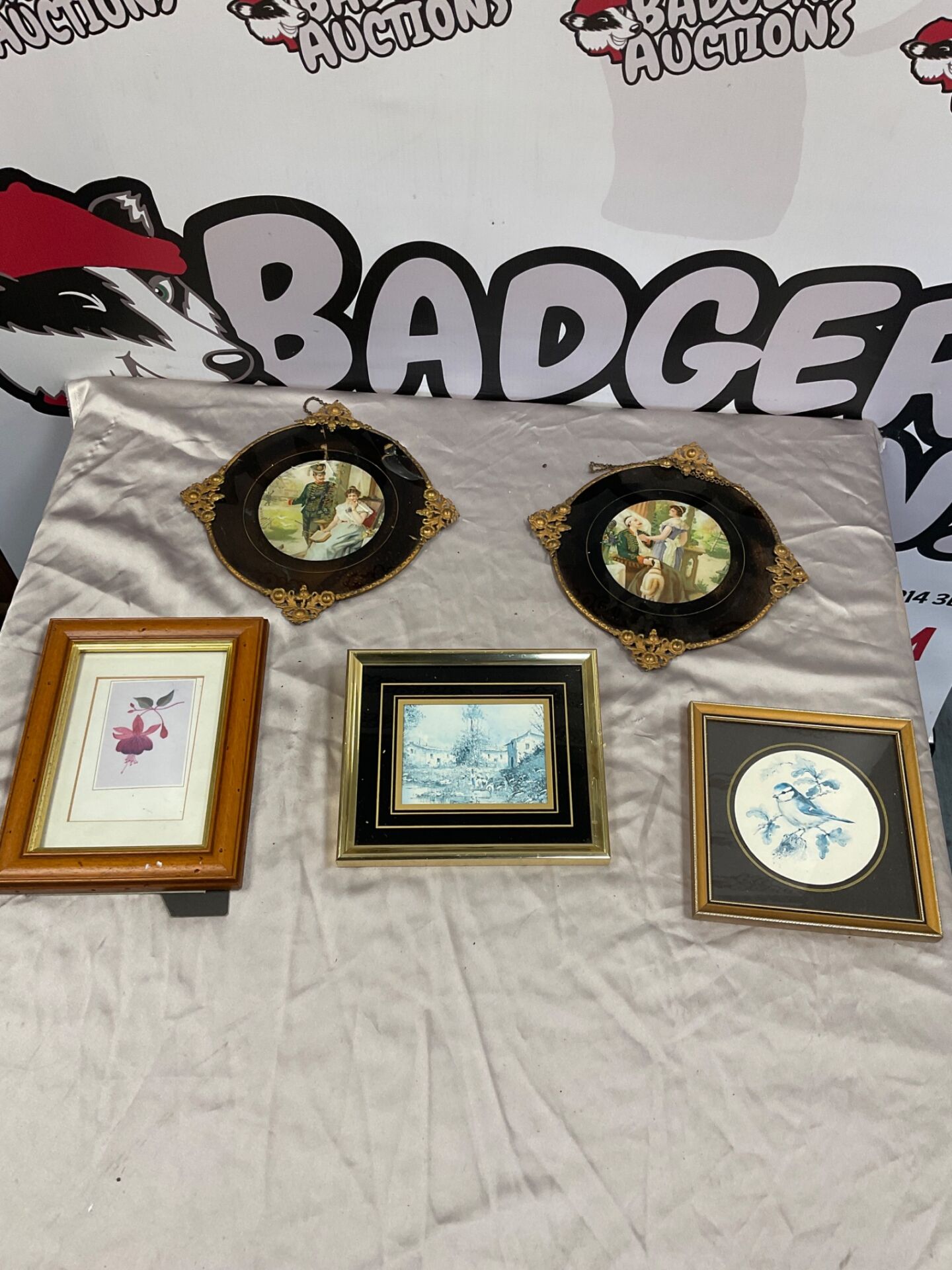 301 Collection of artwork inc Florence Nightingale Plates