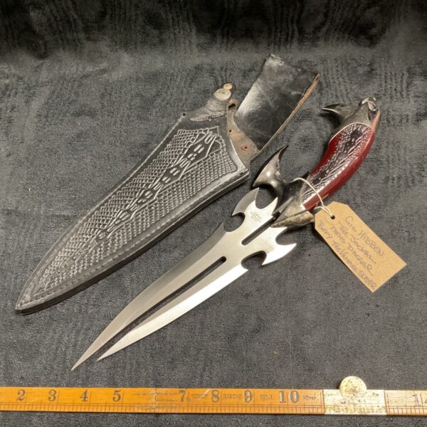 Gil Hibben Jackal dagger from Buffy the Vampire Slayer with sheath.