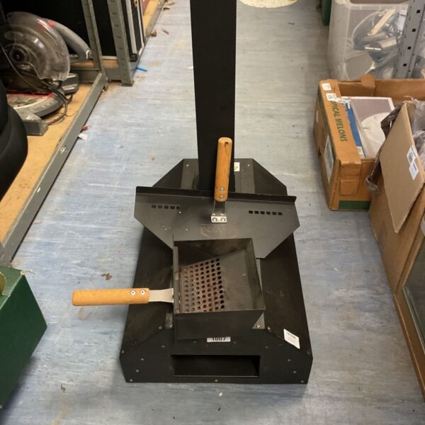 Haven wood fired portable pizza oven for outdoor cooking.