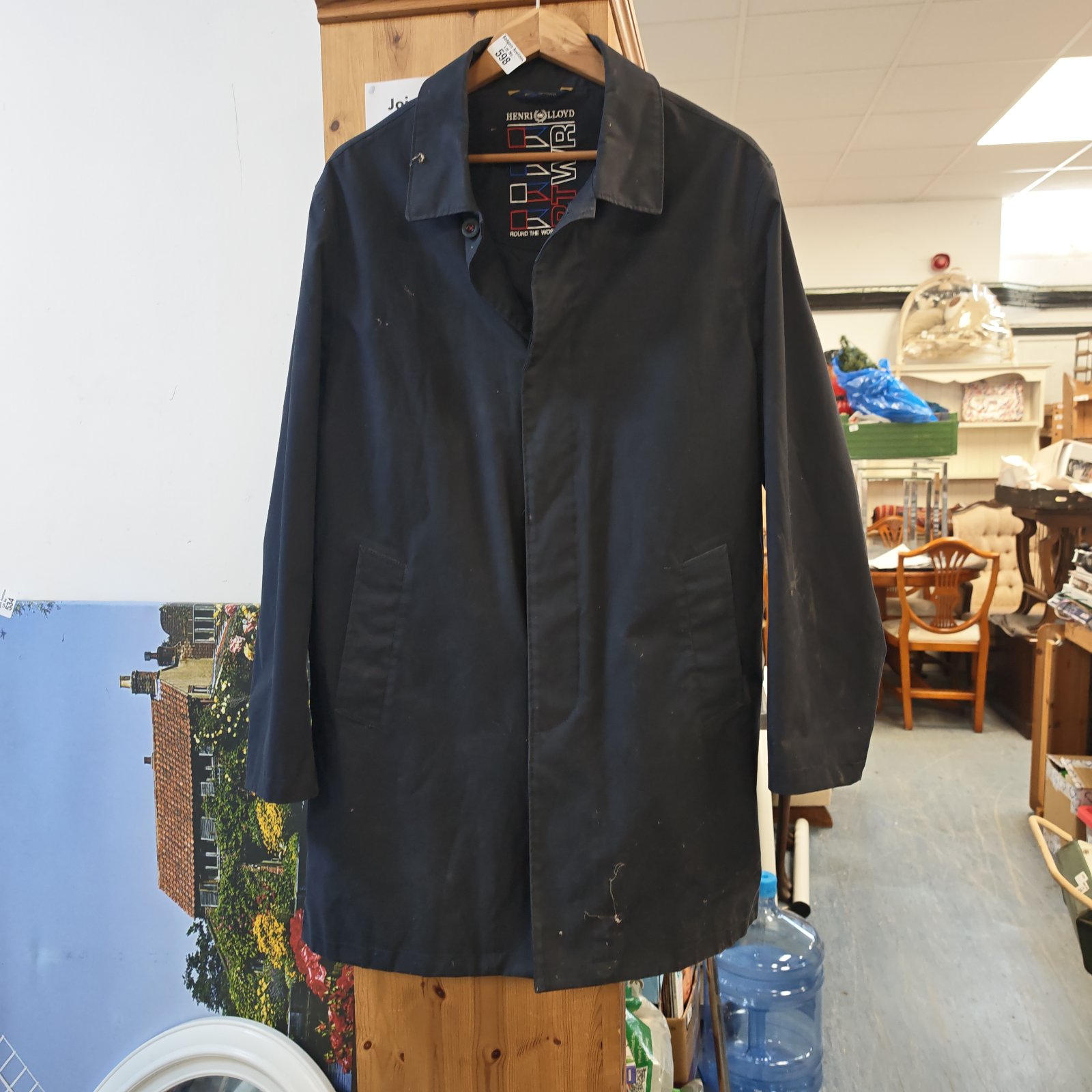 Vintage Henri Lloyd Round the World Race coat size XL.