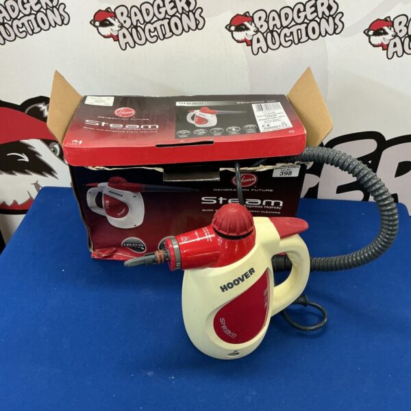 Hoover Steam Express Handy handheld steam cleaner appliance.