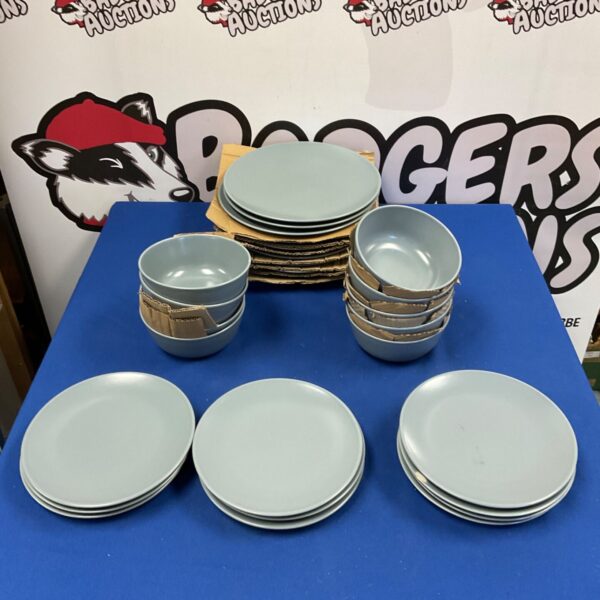 New IKEA plates and bowls lot for modern kitchen dining.