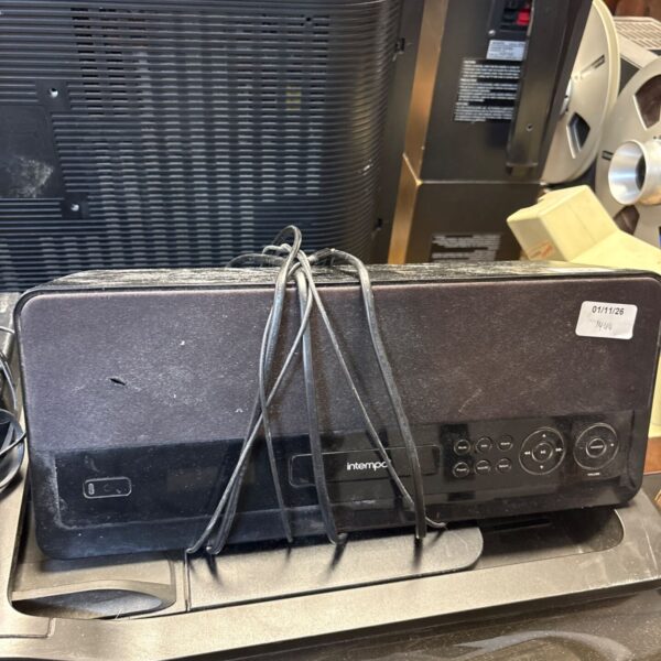 Black Intempo RDi iPod docking speaker system with DAB FM radio and front controls