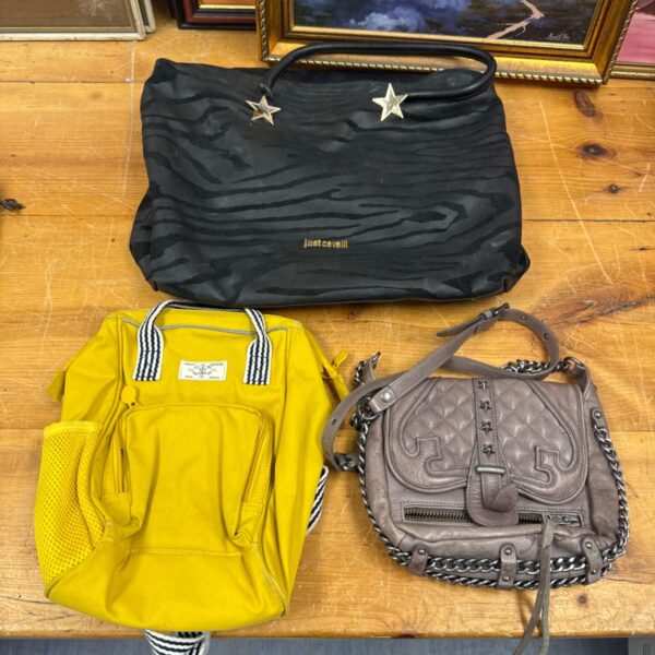 Ladies handbags bundle including Just Cavalli, Ash and Joules.