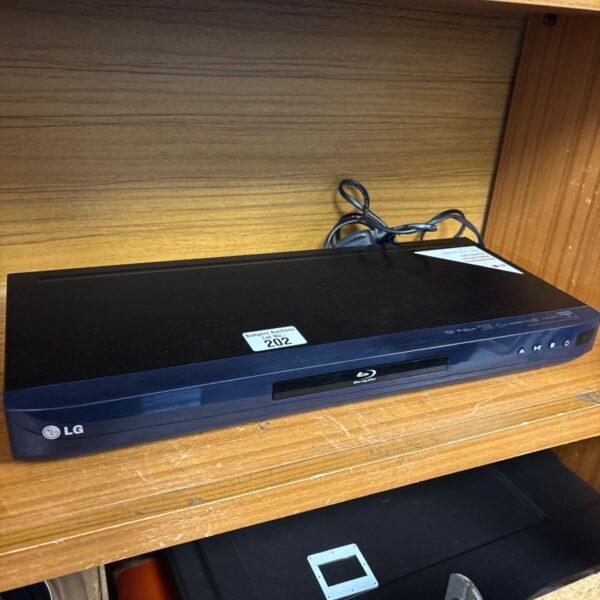LG network Blu-ray and DVD player 80550 in dark blue finish
