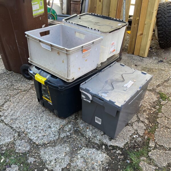 Selection of storage boxes