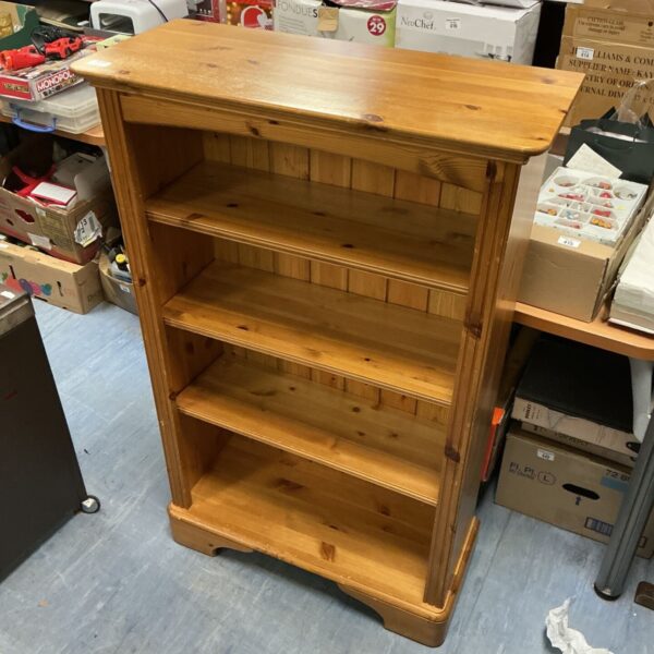 Ducal Pine Three Shelf Bookcase