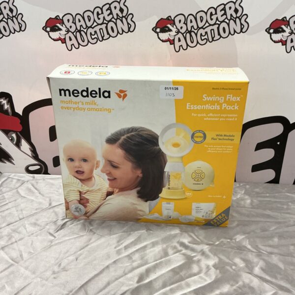 Medela Swing Flex Essentials Pack electric breast pump in retail box