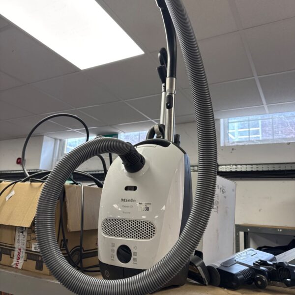 Miele Classic C1 EcoLine cylinder vacuum cleaner in used condition.