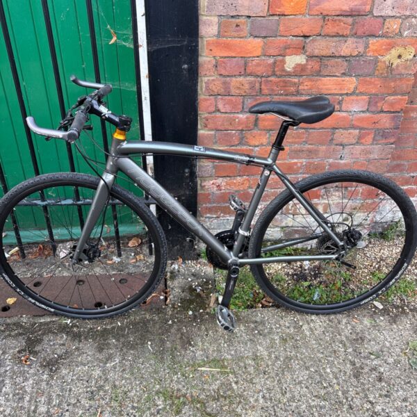 Grey Ridgeback Flight hybrid bicycle for sale.